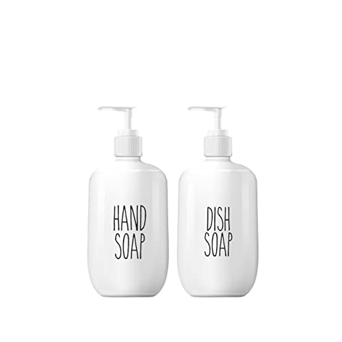 Hand Soap and Dish Soap Vinyl Decal Sticker Farmhouse Kitchen