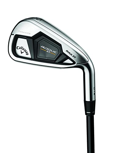 Callaway Golf Rogue ST MAX OS Lite Individual Iron (Right Hand, Graphite Shaft, Ladies Flex, Sand Wedge),Silver