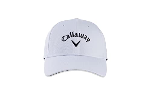 Callaway Golf 2022 Liquid Metal Adjustable Hat, Adjustable Size, White/Black Color