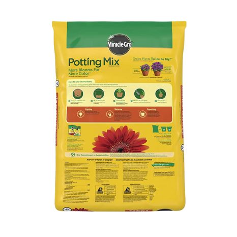 Miracle-Gro Potting Mix 1 Cubic ft.