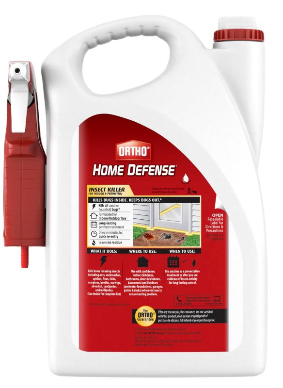 Ortho Home Defense Insect Killer for Indoor & Perimeter2, 1 Gal (3.78 liters) - with Comfort Wand