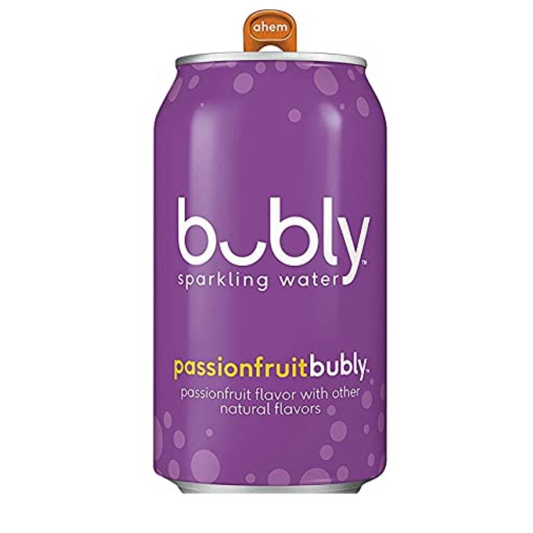 Bubly Bounce Sparkling Water, Sunshine & Smiles Variety Pack, 12 Ounce - Pack of 18