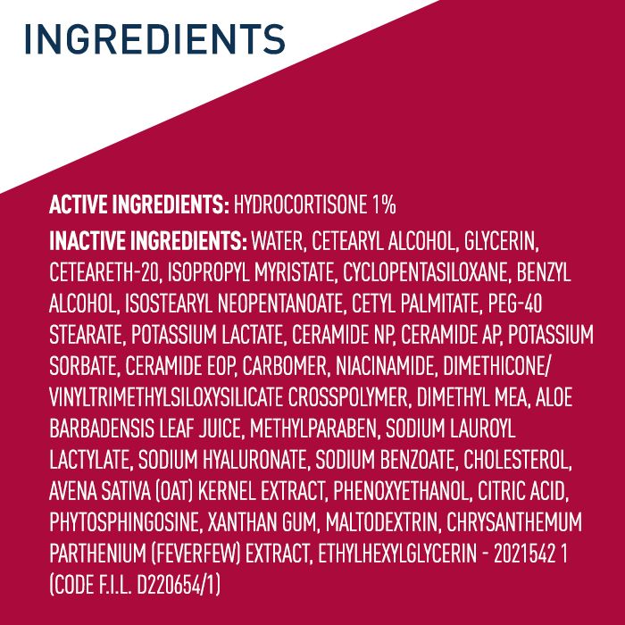 CeraVe Hydrocortisone Cream 1% Anti-Itch Cream, Itch Relief Cream - 1 Ounce