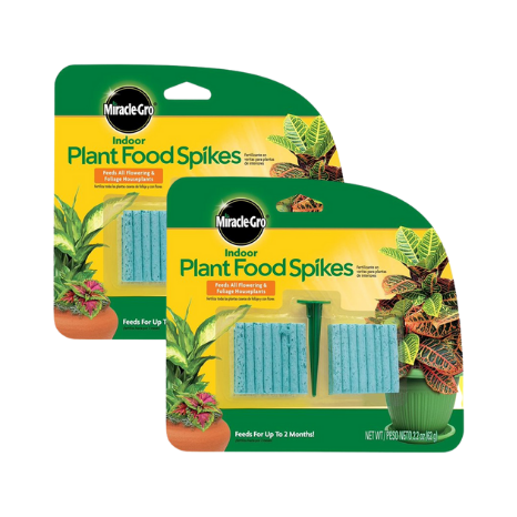 Miracle-Gro Indoor Plant Food Spikes, 2.2 Oz - 48 Spikes