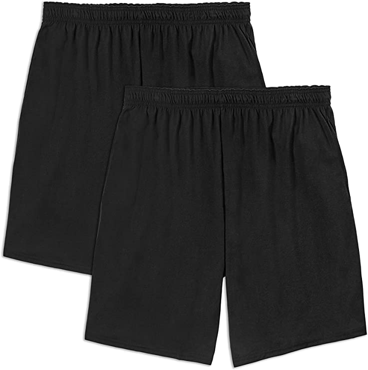 Men’s EverSoft Jersey Shorts, Black Ink