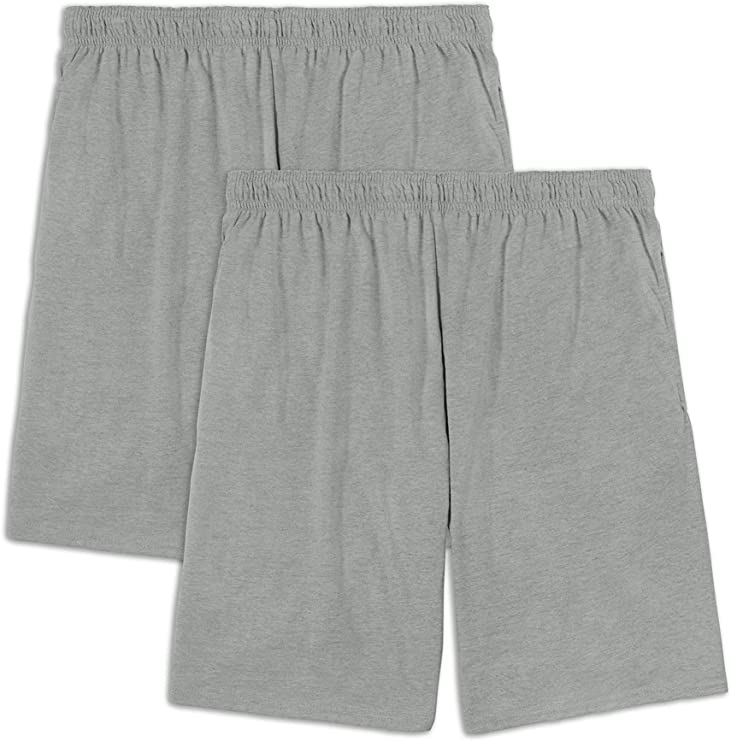 Men’s EverSoft Jersey Shorts, Grey Heather