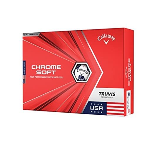2020 Callaway Chrome Soft Golf Balls (Stars and Stripes Truvis )