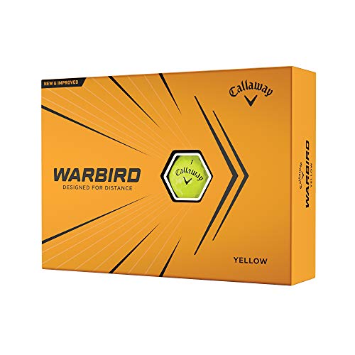 Callaway Golf 2021 Warbird Golf Balls, Yellow