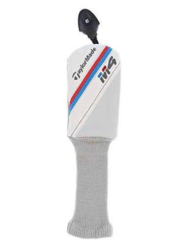 New TaylorMade M4 Head Cover - White/Red/Blue (Rescue)