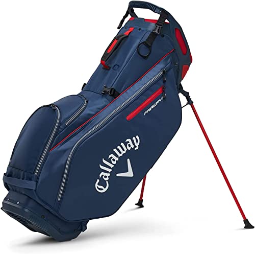 Callaway Golf 2022 Fairway 14 Stand Bag, Navy/Red/White Color