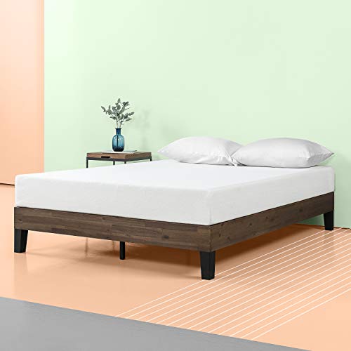 ZINUS Tonja Wood Platform Bed Frame / No Box Spring Needed / Wood Slat Support / Easy Assembly, Queen