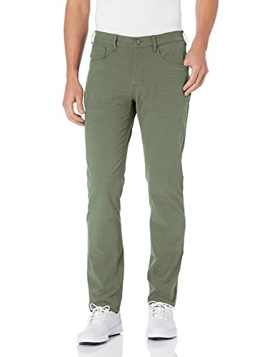 EverPlay 5-Pocket Golf Pant (Waist Size 30 - 56 Big & Tall), Dk Lichen Htr, 32W x 32L