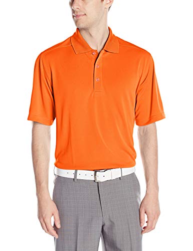 Callaway Men's Standard Short Sleeve Core Performance Golf Polo Shirt with Sun Protection (Size Small-4X Big & Tall), Mandarin Orange, 3X-Large