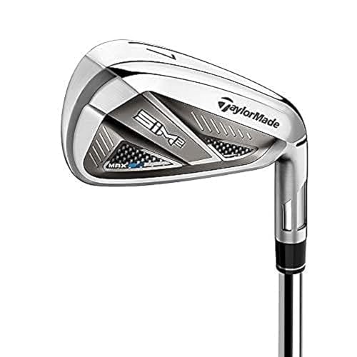 TaylorMade SIM 2 Max Iron Set Mens Left Hand Graphite Regular Sand Wedge