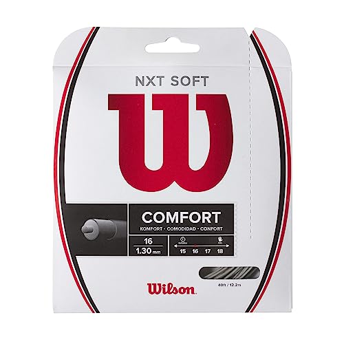 Wilson NXT Soft 16 Tennis String - Set, Grey