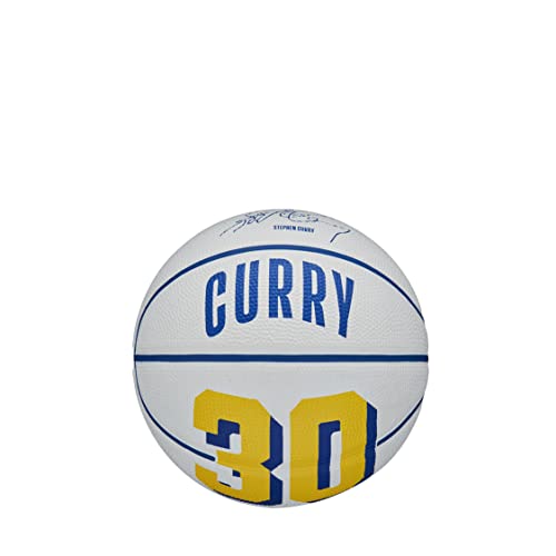 WILSON NBA Player Icon Outdoor Basketball - Steph Curry, Size 7-29.5"