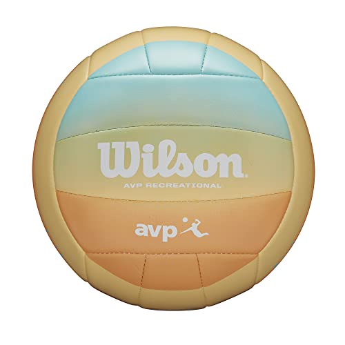 Wilson AVP Oasis Volleyball - Orange/Red