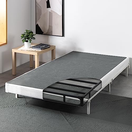 ZINUS 5 Inch Metal Smart Box Spring with Quick Assembly / Mattress Foundation / Strong Metal Frame / Easy Assembly, Twin XL, ZU-ABS-5XS