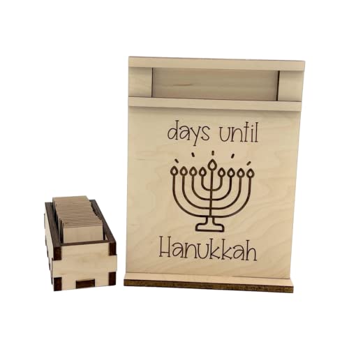 Wood Countdowns from Made By R And R (Hanukkah)