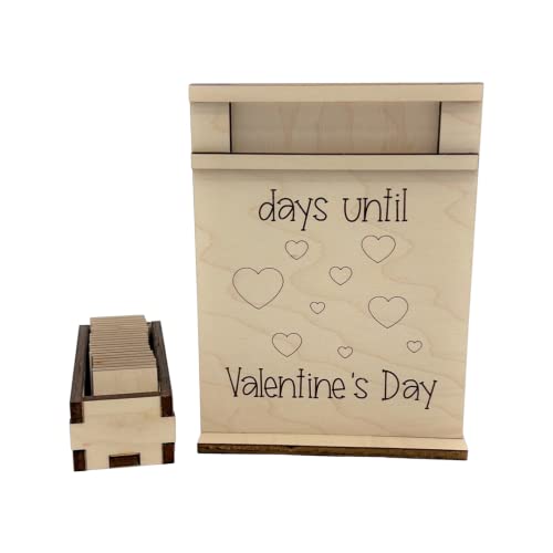 Wood Countdowns From Made By R And R (Valentine's Day)