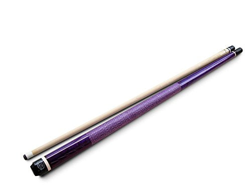 49% Off Sale - Champion ST Irish Wrap Purple Maple Pool Cue, Black/White/Purple/No Case, Champion Sport/Cuetec Glove, Model: ST-10, Original Price: $196.78 (18 oz, No Case)