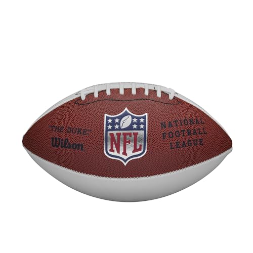 WILSON New NFL Autograph Football - Official Size, Brown