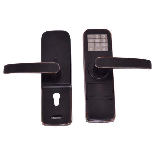 COSTWAY VD-23008EP Black Details About Digital Electronic Code Keyless Security Entry Door Lock Keypad New