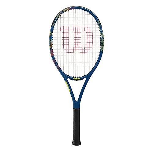 Wilson US Open GS 105 Adult Recreational Tennis Racket - Grip Size 2-4 1/4, Purple