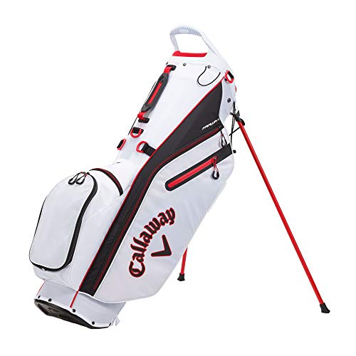 Callaway Golf 2021 Fairway C Stand Bag , White/Black/Red