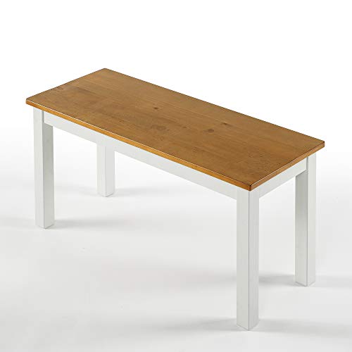 ZINUS Becky Farmhouse Wood Bench