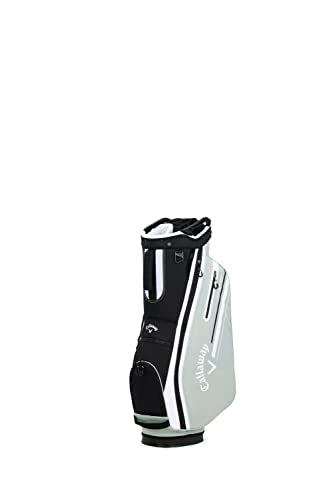 Callaway Golf CHEV 14 Cart Bag (Black/White/Sage)