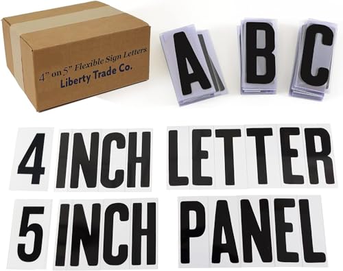 LETTER PACKS ONLY for XL LETTERBOARD Customizable Statement shelf Letter Ledges | Changeable Wooden Wall Menu Letter Board | Marquee Ledges | Choose 132 OR 264 Letters/Numbers (132 Characters)