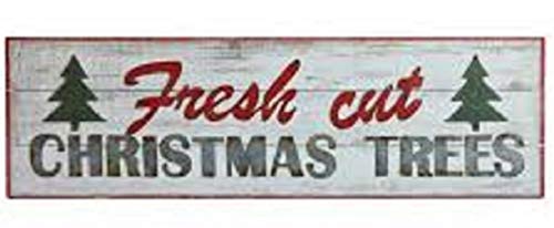 Fresh Cut Christmas Tree Sign - 38 inches