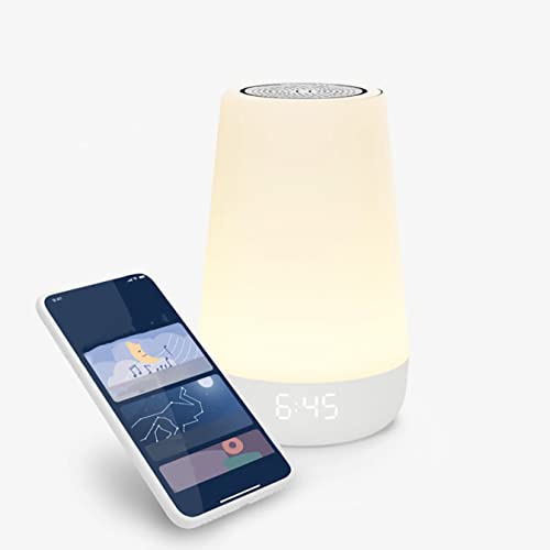 Rest 2nd gen, Rest Sound Machine, Night Light, Sleep Trainer, Time-to-Rise Alarm Clock, White Noise Soother, Music & Stories, & Bedroom (WiFi), Sleep Soothers.