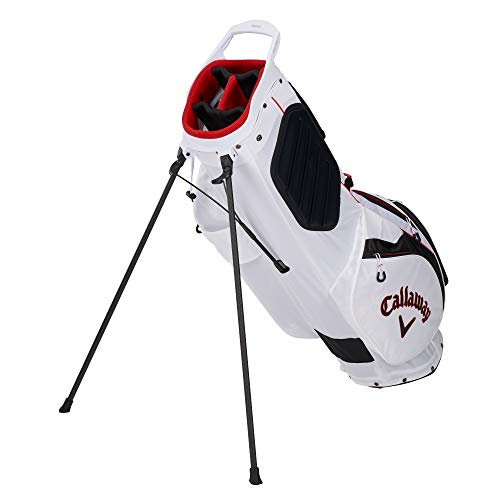 Callaway Golf Hyper Lite Zero Stand Bag (White/Black/Red)