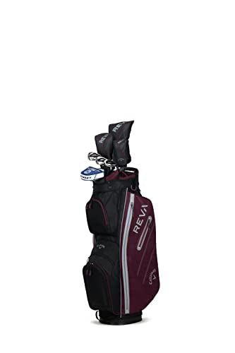 Callaway Women's REVA Complete Golf Set( Eggplant, 8 Pieces (Regular), Right Hand)