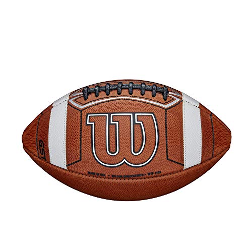 WILSON GST Leather Game Football - Prime Official