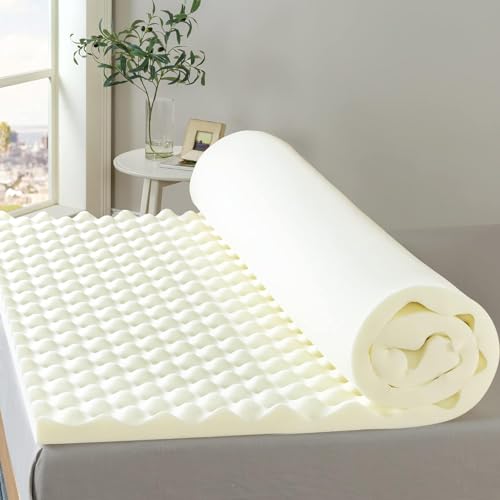 ZINUS 2 Inch Copper Cooling Memory Foam Mattress Topper with Airflow Design, Twin