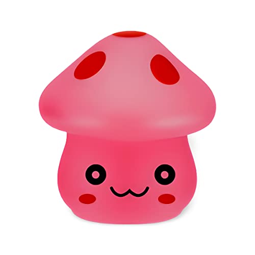 Night Light for Kids, Mushroom Night Lamp, Cute Night Light for Baby, Colourful Bedside Lamp, Boys Girls Baby Nursery Night Light, Baby Night Light, Mini Pretty Mushroom Light Pink