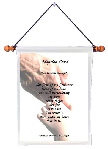 Adoption Creed - Personalized Wall Hanging