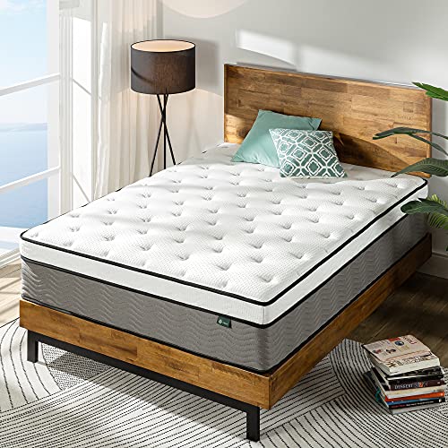 ZINUS 14 Inch Support Plus Pocket Spring Hybrid Mattress, Extra Firm Feel, Heavier Coils for Durable Support, Pocket Innersprings for Motion Isolation, Mattress-in-a-Box, Full