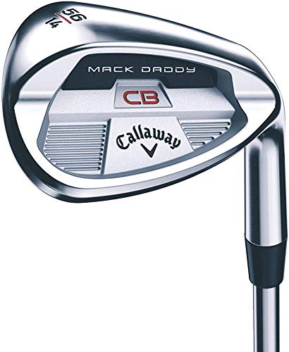 Callaway Mack Daddy CB Wedge (Right, Graphite, Wedge Flex, 56 Degrees), Silver