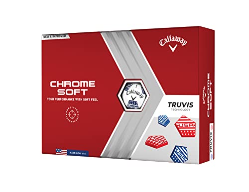 Callaway Golf 2022 Chrome Soft Golf Balls, USA Truvis