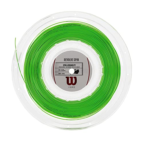 Wilson Revolve Spin 16 Tennis String - Set, Green