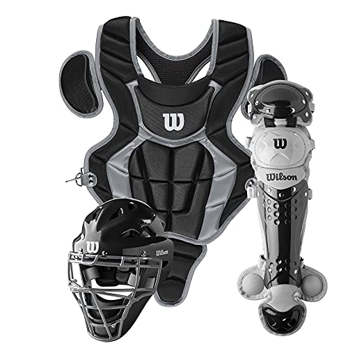 WILSON C200 Youth Catcher's Gear Kit - Black