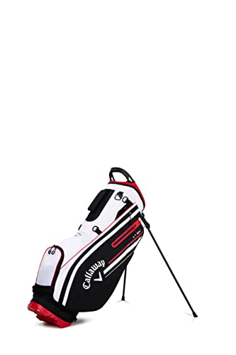 Callaway Golf Chev Stand Bag (White/Black/Fire)