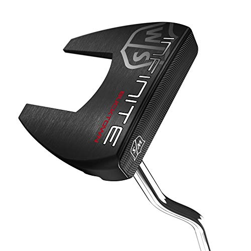 WILSON Staff Infinite Golf Putter, Bucktown, Left Hand, 35, Black (WGW90327L35)