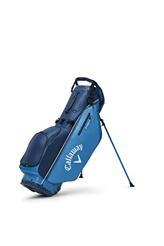 Callaway Golf 2022 Fairway Plus Stand Bag, Double Strap, Navy/Atlantic Blue Color