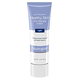 Neutrogena Healthy Skin Anti-Wrinkle Retinol Face & Neck Cream Moisturizer with SPF 15, 1.4 oz & Healthy Skin Anti-Wrinkle Night Cream, 1.4 oz