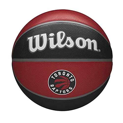 WILSON NBA Team Tribute Basketball - Size 7 - 29.5", Toronto Raptors